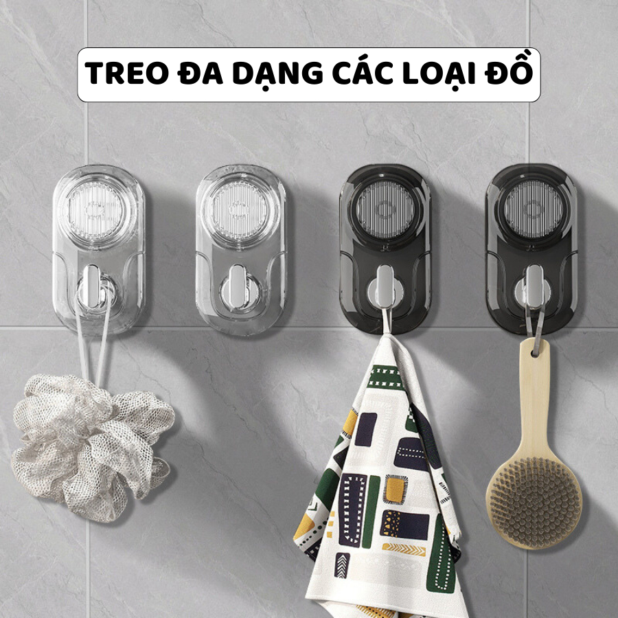 Móc Treo Hút Chân Không ENODA HOME, Móc Hút Gắn Tường Chịu Lực Chắc Chắn, Không Cần Khoan Vít MT001