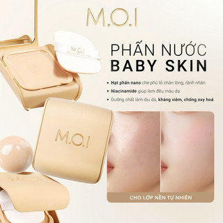[Tặng Sữa Tắm] Phấn nước Baby skin MOI Cosmetics Hồ Ngọc Hà
