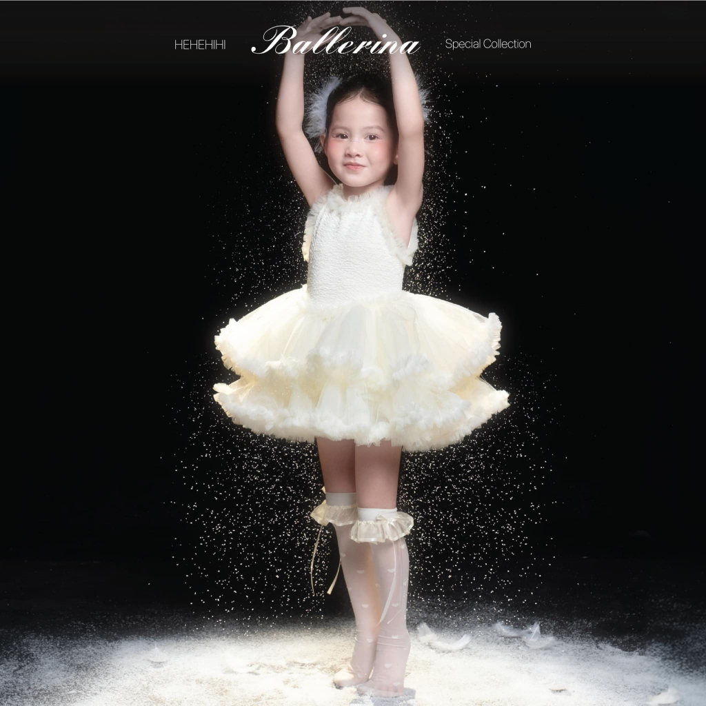 [ HEHEHIHI ]-[ BST BALLERINA ] - Váy công chúa bé gái " Alice Dress" - V118