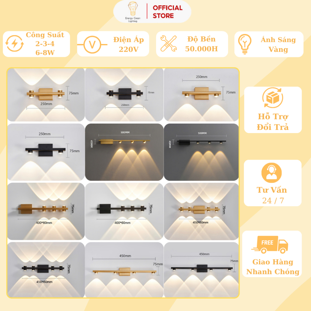Đèn Soi Tranh - Rọi Gương Energy Green Lighting 2-3-4 Đầu Đèn Chiếu ...