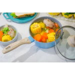 Bộ nồi chảo chống dính Ceramic đáy 6 lớp ăn dặm cho bé La gourmet Baby set - sử dụng được tất cả loại bếp - 417886 — ảnh 6
