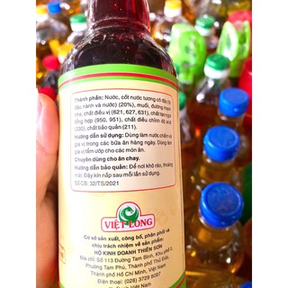 [combo 2 chai] Nước mắm chay Lá Bồ Đề - Nước mắm Việt Chay - chai 500mL