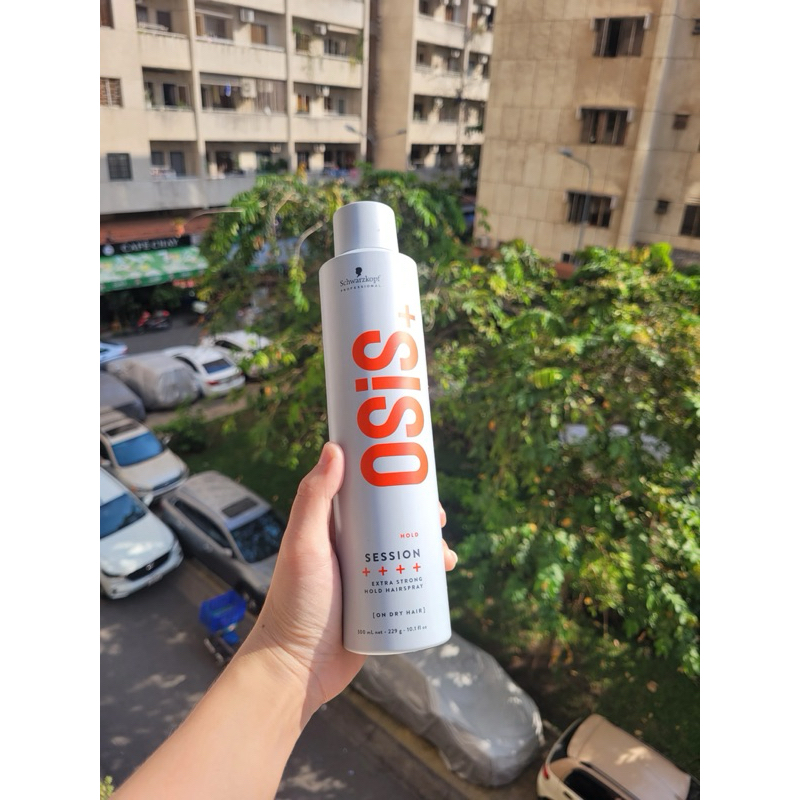 Keo xịt tóc Osis+ Session 3 – Giữ nếp siêu cứng, không bết – 300ml