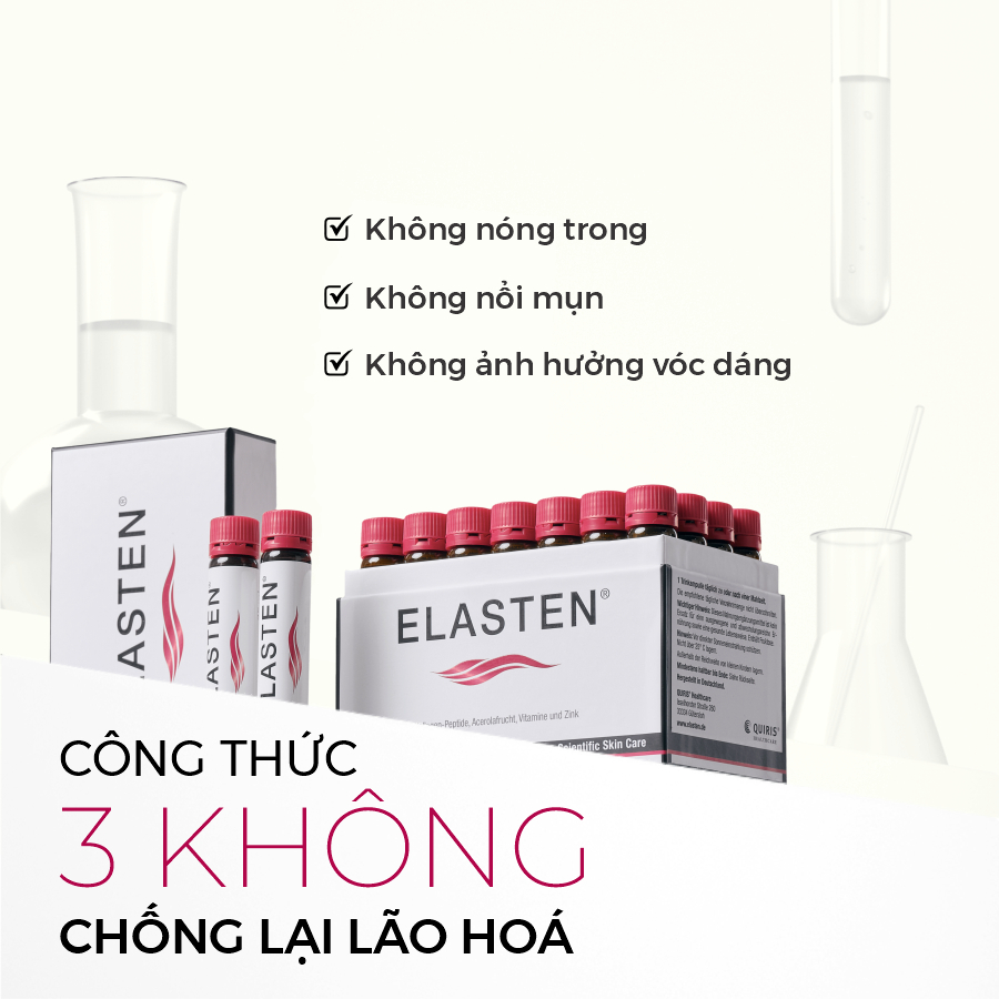 Ảnh 1 Hộp Collagen Elasten Giúp Da Căng Mịn, Chống Lão Hóa, Hỗ Trợ Cho Tóc Chắc Khỏe 28 ốngx25ml 4