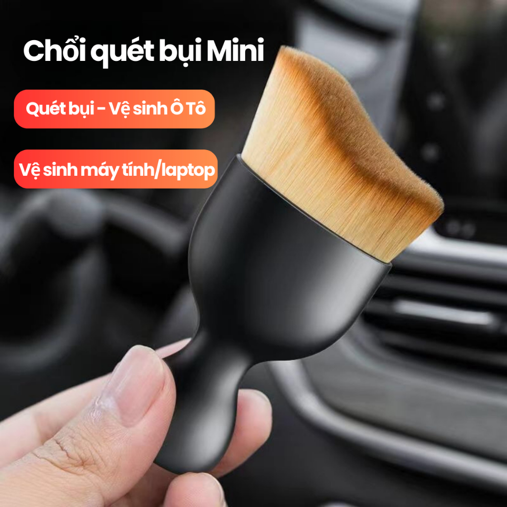 Chổi quét mini dùng vệ sinh nội thất ô tô, chổi vệ sinh máy tính laptop ...