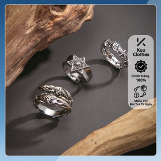 Men's Titanium Steel Ring by Kuu Clothes