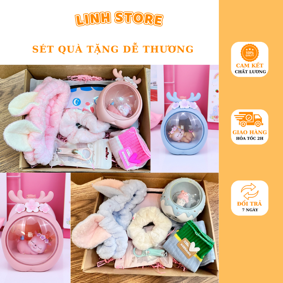 Combo Quà Tặng Bạn Gái Set Quà DIY Sáng Tạo Tặng Sinh Nhật, Quà 8/3, Quà 14/2