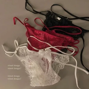 hàng có sẵn - Qd017 - Quần chip ren cột dây - quần lót sexy - kelly wang