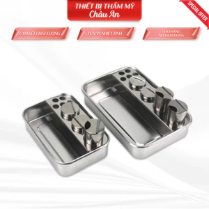 Bộ Khay Đa Năng Inox, Bộ Khay Đựng Bông, Dụng Cụ Y Tế Sử Dụng Tiện Lợi Dùng Trong Spa, Phòng Phẫu Thuật