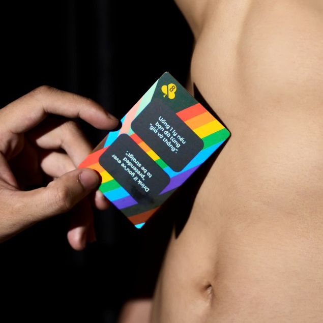 Bộ bài drinking game Say Queer dành cho cặp đôi LGBT, boardgame cho couple Ừng Ực 54 lá