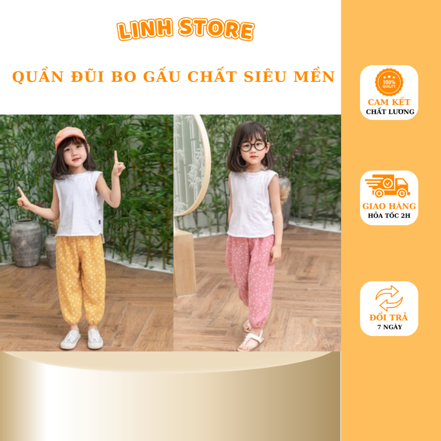 Quần Dài Cho Bé Trai Bé Gái, Quần đũi mền cho bé