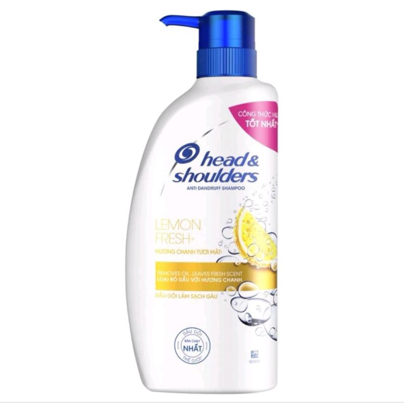 Dầu Gội Sạch Gàu HEAD&SHOULDERS Bạc Hà/ Giảm Ngứa Làm Sạch Vi Khuẩn - Chai 625ML