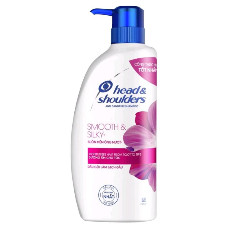 Dầu Gội Sạch Gàu HEAD&SHOULDERS Bạc Hà/ Giảm Ngứa Làm Sạch Vi Khuẩn - Chai 625ML