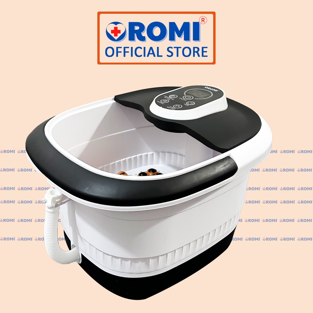 Máy massage chân tự động OROMI ORM-KW610/ORM-610H - Mát-xa thư giãn cao cấp có sục khí, hồng ngoại