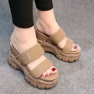 DÉP XUỒNG NỮ 2 QUAI TAG ĐÁ 10CM DA XỊN SIÊU ÊM, SIÊU NHẸ, SIÊU BỀNQQ