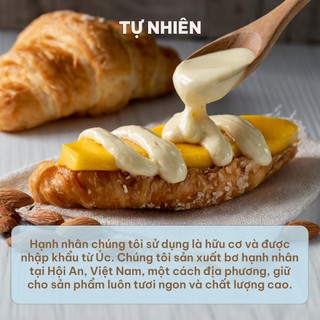 Bơ Hạnh Nhân Mịn 100% Ms. Hoi An - 1kg - Không Đường Không Dầu - Vitamin E Magie Eat Clean
