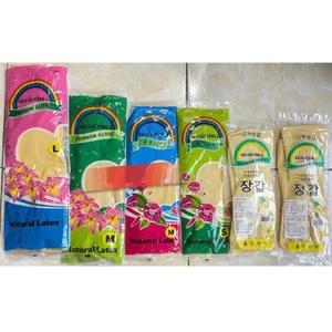 Găng tay cao su Sắc Cầu Vồng dài đủ size, găng tay rửa chén, găng tay rửa bát