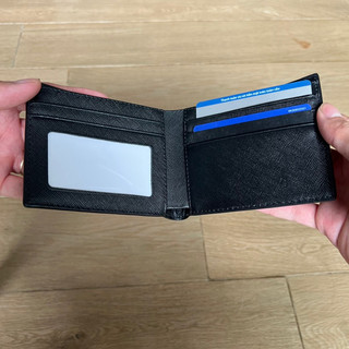 Ví nam da bò dập vân sang trọng kích thước 11x9cm đựng thẻ đựng tiền bảo hành 24 tháng