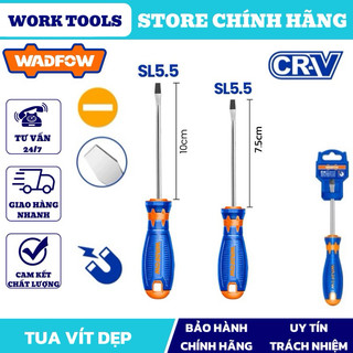 ĐỒ NGHỀ WADFOW Tua vít dẹp SL5.5x75mm , SL5.5x100mm , WSD1253 , WSD1254