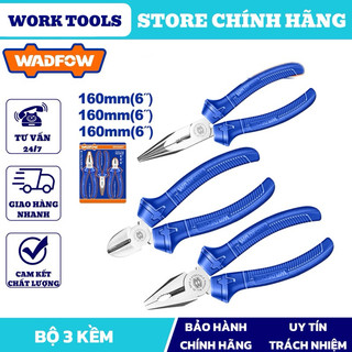 ĐỒ NGHỀ WADFOW Bộ 3 kềm 6" WPS0623