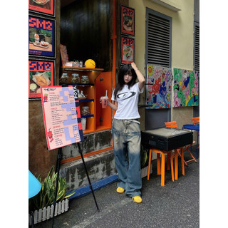 Áo thun nữ baby tee kiểu raglan Furistic Spray Logo Baby Tshirt