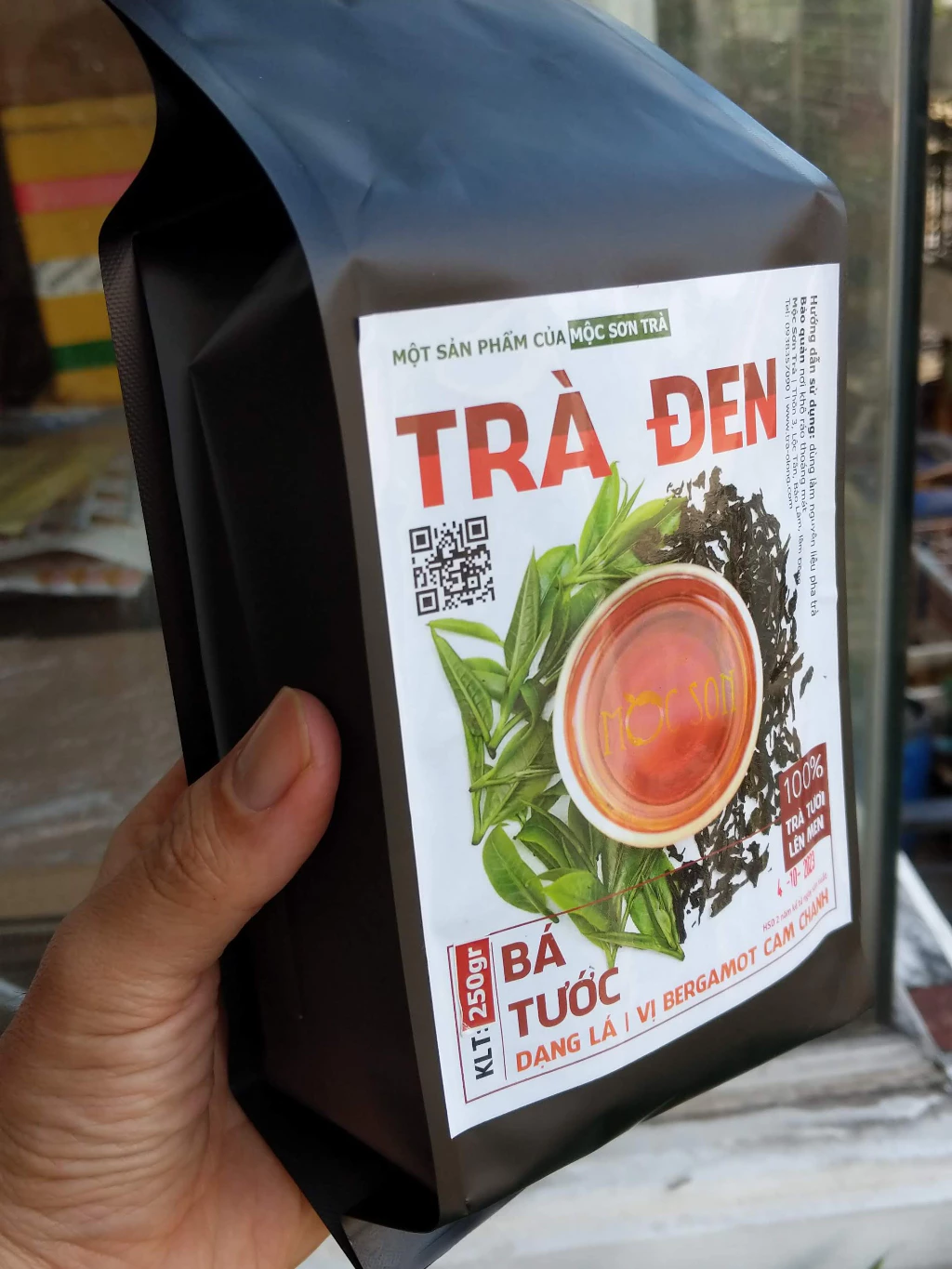 Trà Đen Hồng Trà Bá Tước Mộc Sơn Túi 100g 200g 400g | Tuyệt phẩm pha Trà Chanh Trà Tắc Trà trái cây