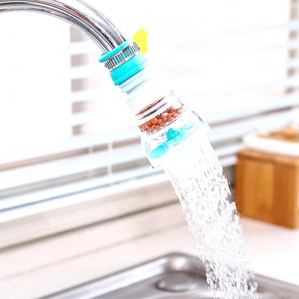 Đầu Vòi Lọc Nước Tăng Áp 360 Độ Có Thể Kéo Dài, Vòi Lọc Nước Rửa Bát Tăng Áp