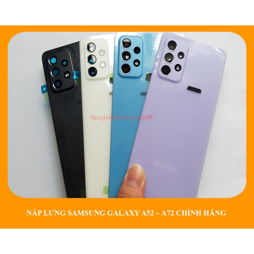 Nắp lưng Galaxy A52 A525 A72 A725 chính hãng | Shopee Việt Nam