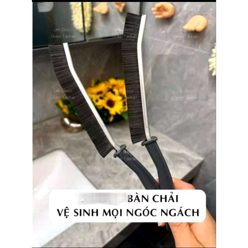 #Hot# Bàn chải cọ đa năng mini