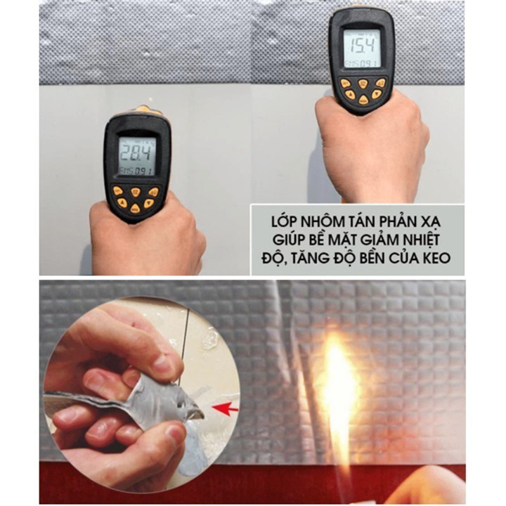 Băng keo chống thấm x2000 Nhật Bản chắc chắn, Siêu Sale, chống thấm dột, dán tường, dán mái tôn