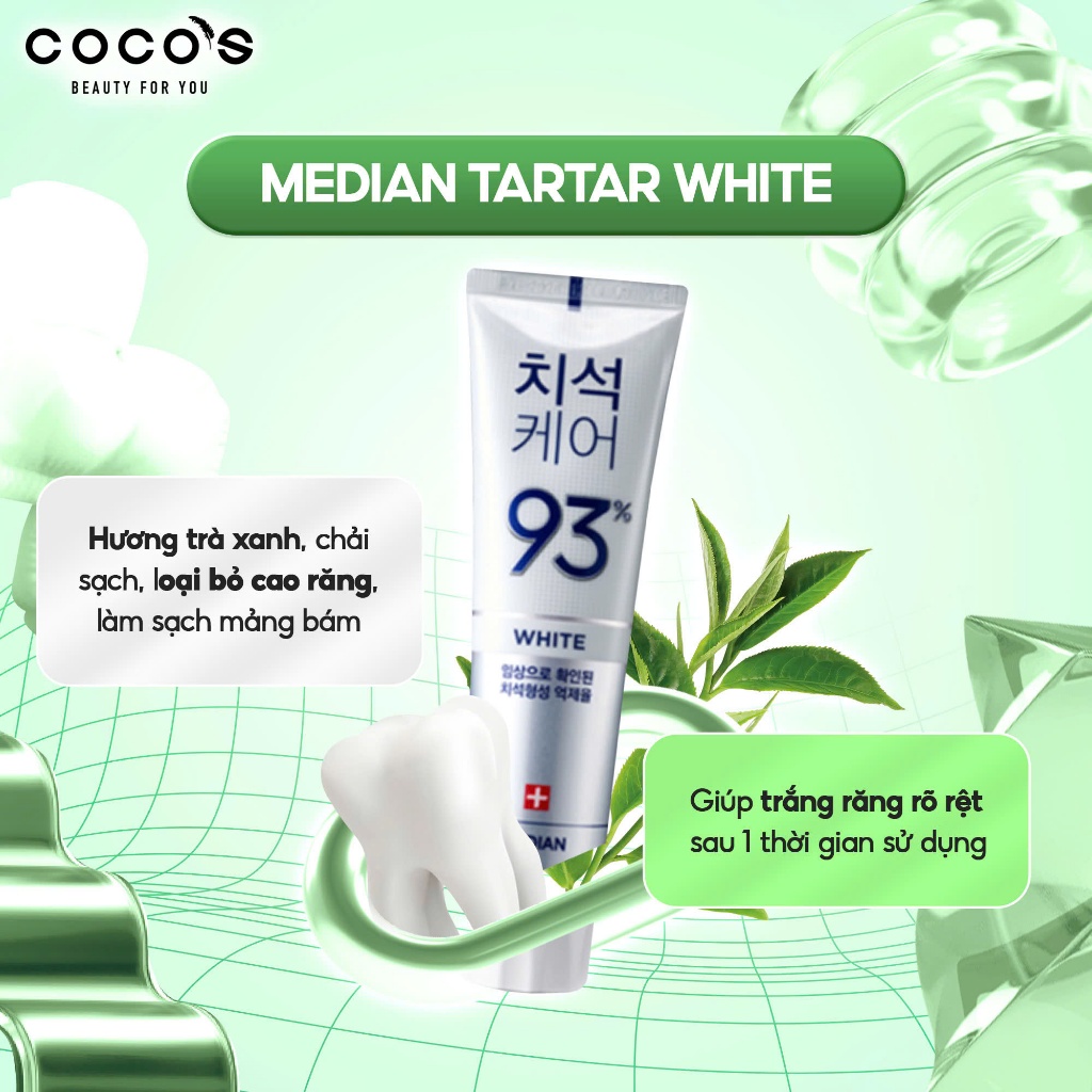 Ảnh Kem đánh răng Median 93% 120g 4