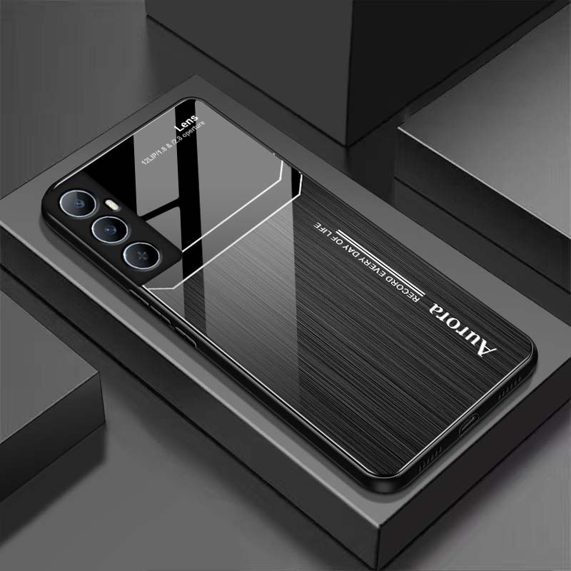Ốp Lưng REALME C65 Mặt Lưng Kính Cường Lực Sáng Bóng