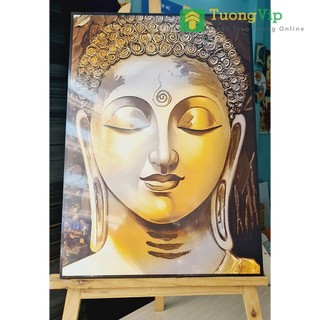 Tranh Treo Tường Đức Phật - Tranh Phật Giáo Treo Phòng Thờ Laminate Tráng Gương