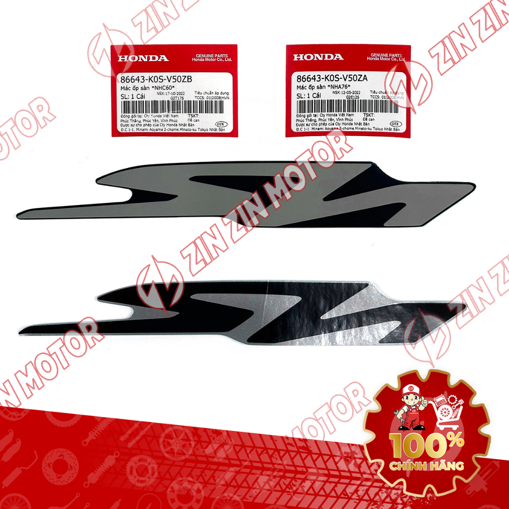 Mác Chữ SH Tem Ốp Sàn SH 2020 - 2024+, SH160i 2023 2024+, SH 150i 2020 ...