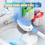 Bàn Chải Vệ Sinh Bồn Cầu Cá Voi Phun Sương 360 Độ - Đầu Silicon Mềm Mại Chống Trầy, Làm Sạch Hiệu Quả Mọi Ngóc Ngách