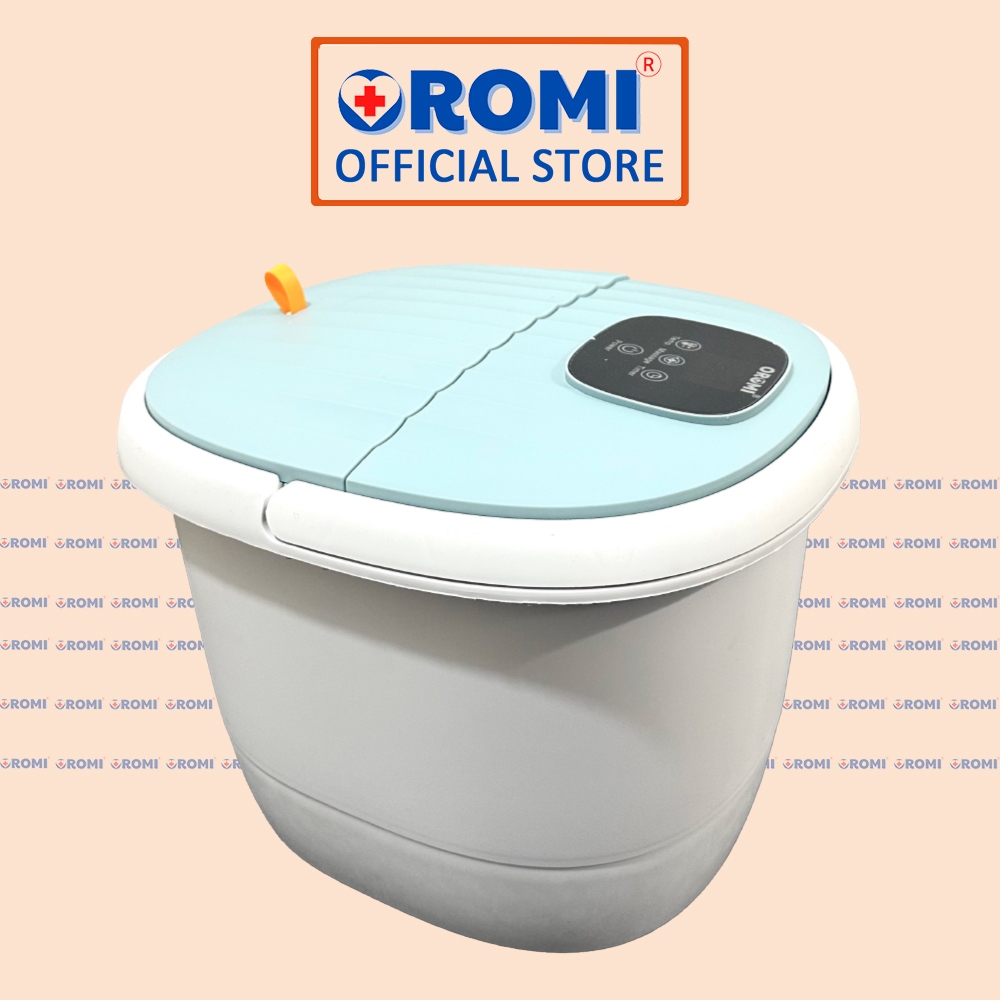 Máy massage chân tự động cao cấp OROMI ORM-KW999 - Máy mát-xa thư giãn có ngăn đựng thảo dược