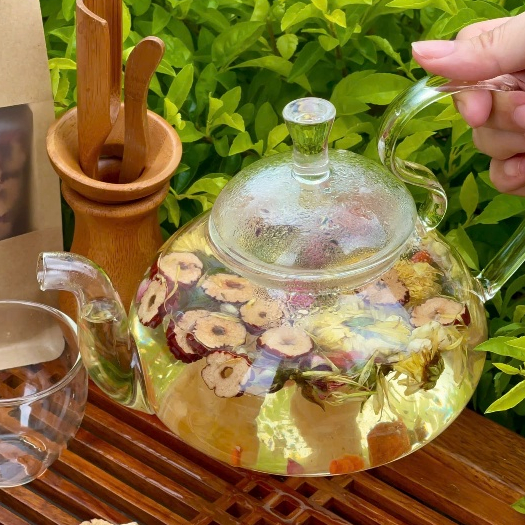Trà Thảo Mộc Dưỡng Nhan 7 Vị HERBONE Làm Đẹp Da, Chống Lão Hóa, Ngủ Ngon