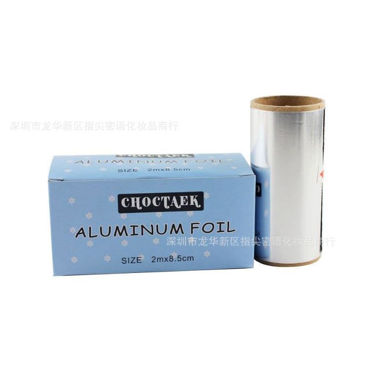 Giấy bạc ủ phá gel, làm sạch móng