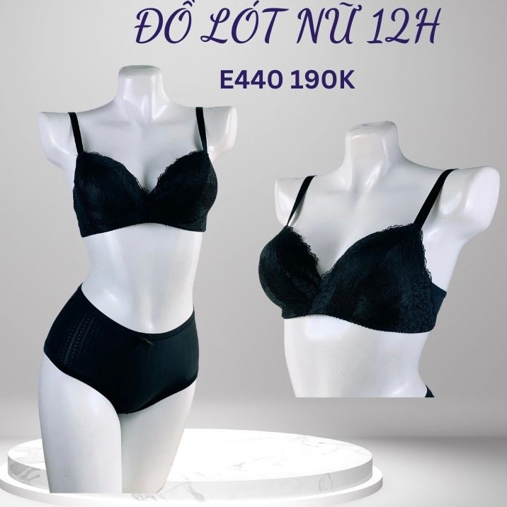 Áo ngực mút vừa không gọng,áo ngực nâng ngực ren cao cấp E440 , áo lót nâng ,đồ lót đẹp , Đồ lót 12h