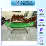 Bộ Võng Xếp Inox Khung Vuông Phi 50 Kèm Võng Lưới Bản Rộng Chắc Chắn Chịu Lực 350kg Bản Cao Cấp Minh Khôi — ảnh 1