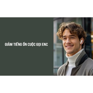 Tai nghe Bluetooth TWS Remax Cozypods W30N V5.4, chống ồn ANC và ENC, pin 5H, Màn hình LCD điều khiển (Trắng)