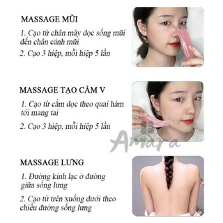 Massage Mũi Nhựa Resin Giúp Nâng Cao Mũi Thon Gọn Sống Mũi Thư Giãn Lưu Thông Máu