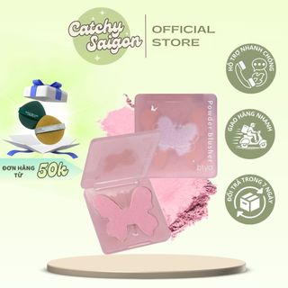 [BIYA] Phấn Má Hồng BIYA Đơn Sắc Bướm Hồng Mờ Lì Biya Dream Butterfly Fog Cheek Color Blush (BY7734)
