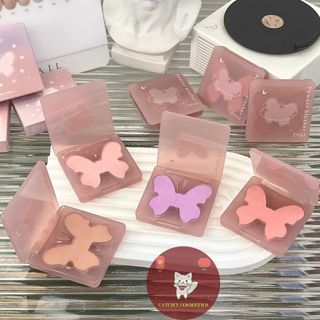 [BIYA] Phấn Má Hồng BIYA Đơn Sắc Bướm Hồng Mờ Lì Biya Dream Butterfly Fog Cheek Color Blush (BY7734)