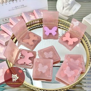 [BIYA] Phấn Má Hồng BIYA Đơn Sắc Bướm Hồng Mờ Lì Biya Dream Butterfly Fog Cheek Color Blush (BY7734)