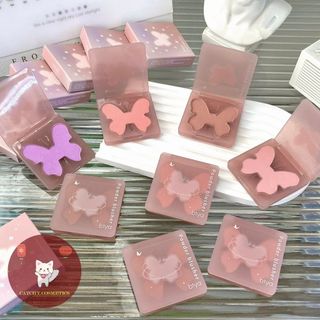 [BIYA] Phấn Má Hồng BIYA Đơn Sắc Bướm Hồng Mờ Lì Biya Dream Butterfly Fog Cheek Color Blush (BY7734)