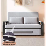Sofa Giường Thông Minh Gấp Gọn Thành Ghế Đa Năng Có Hộc Để Đồ Kèm Nệm Và 2 Gối, Giường Sofa Hiện Đại Gấp Gọn Thành Ghế — ảnh 6