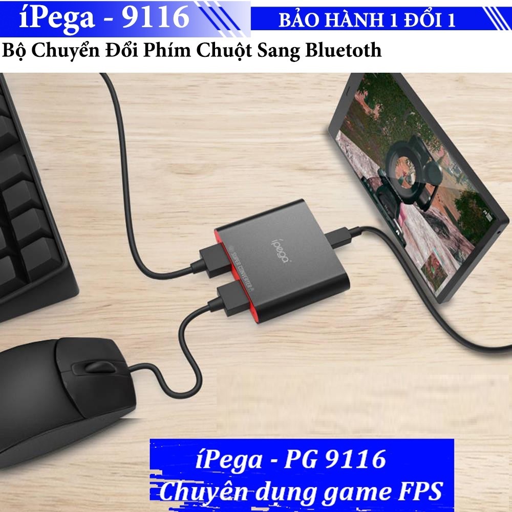 Bộ chuyển đổi phím và chuột IPega PG-9116 9116 Bluetooth 4.0 Bàn Phím ...