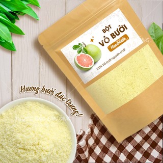 Bột vỏ bưởi 500g, nguyên chất, thơm, mịn, pha uống detox, thanh lọc cơ thể - Lãn Ông