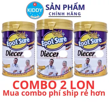 [Combo 2 lon] Sữa Tiểu Đường Epot 900g dành cho người bệnh tiểu đường và tiền tiểu đường